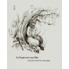 Un Faune avec son Fifre sous les oliviers sauvages Blanc 2019