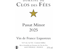 Passat Minor 2025 - Carton de 6 bouteilles de 0,375 CL