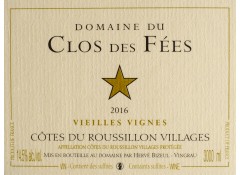 photo du vin Clos des Fees Chat du Marquis